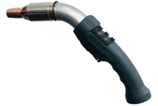 Горелка для полуавтоматической сварки с жидкостным охлаждением с отводом газа RGA 505W (до 500А)